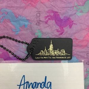 Coach NYC Hangtag